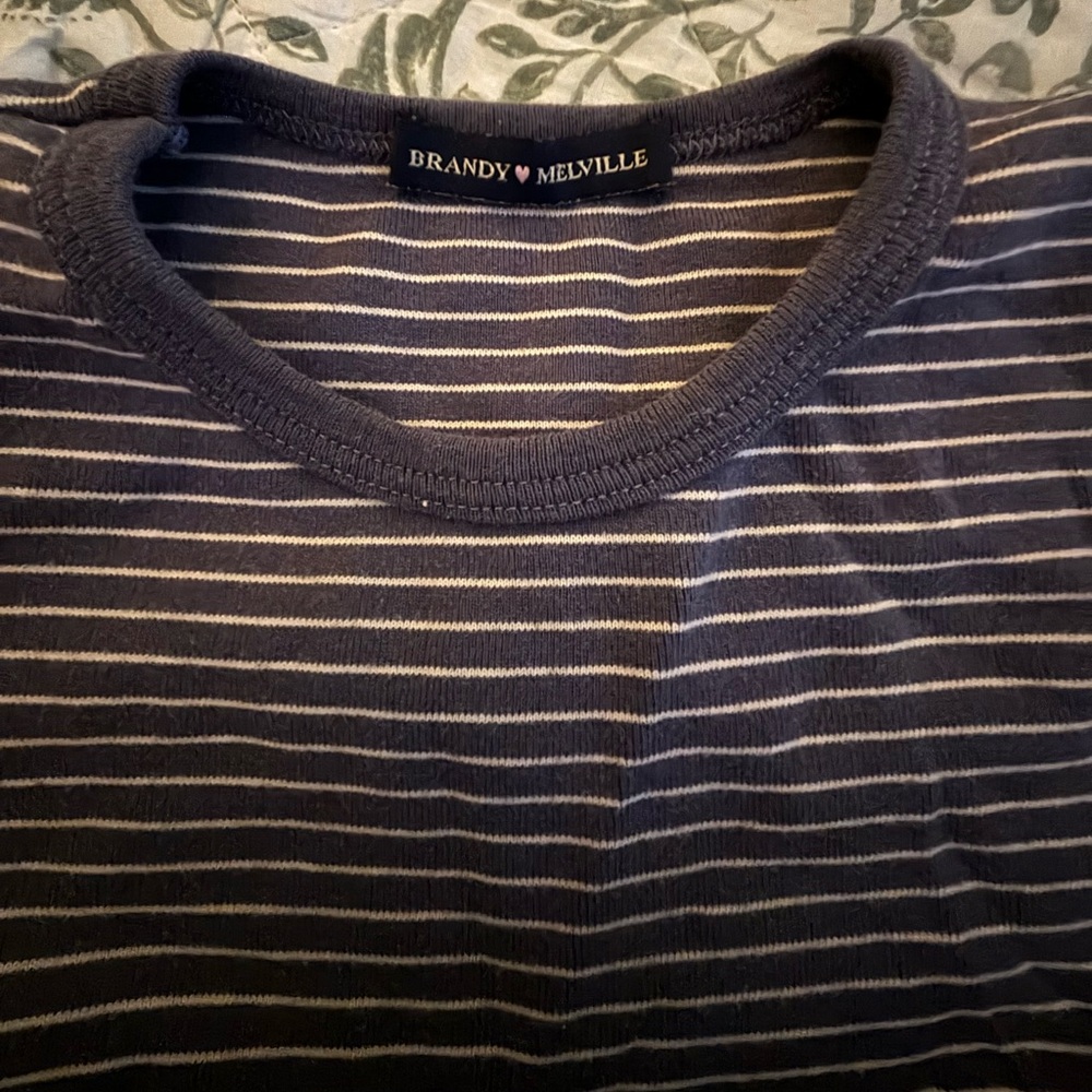 Brandy Melville striped t shirt.